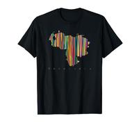 Franelas CSS: Mapa de Venezuela Kinetismo multicolor Camiseta