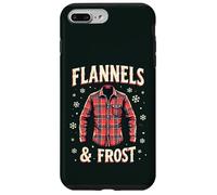 Franelas y Frost Cozy Winter Plaid Carcasa para iPhone 7 Plus/8 Plus