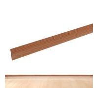 Franja de transición de piso de pegatina: pisos adhesivos flexibles flexibles de PVC, umbral para parquet, azulejos, vinilo, alfombra - instalación fácil sin herramientas