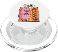 Frank es Que tu Cerdo Hotdog es un Divertido Regalo PopSockets PopGrip para MagSafe