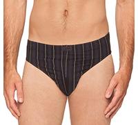 Frank Fields Calzoncillos Slip de Hombre de Tejido de Camiseta de algodón, Slips para Hombres, Slips de Caballero, Paquete de 4 Unidades, Tallas: de 5/M a 14/6XL, Color:Azul Marino, Größe Textil:8