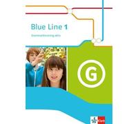 Frank Haß Blue Line 1: Grammatiktraining aktiv Klasse 5 (Blue Line (Tapa blanda)