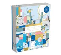 Galison Rompecabezas Frank Lloyd Wright City by The Sea 1000 piezas con foil