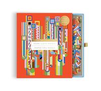 Frank Lloyd Wright? Saguaro Cactus & Forms? 750 Piece Shaped Foil Puzzle