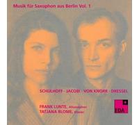 Frank Lunte - Musique Pour Saxophone De Berlin/vol.1