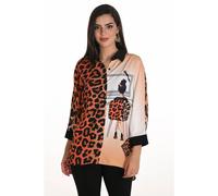 Frank Lyman - Blusa Tejida Negro/Naranja - Blouses & Shirts - Mujer - Multicolor - M -