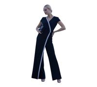 Frank Lyman - Elegante mono con mangas cortas y cuello en V - Jumpsuits & Playsuits - Mujer - Multicolor - XL -