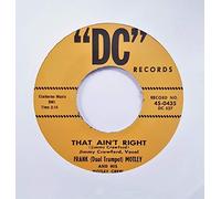 Frank Motley - MOTLEY, Frank Honkin' At Midnight/That Ain't Right 45rpm