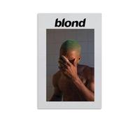 Frank Ocean Blonde- Cuadros decorativos impermeables y resistentes a las manchas, para sala de estar, dormitorio, oficina, colgar cuadros de alta definición, pósteres creativos para decoración del