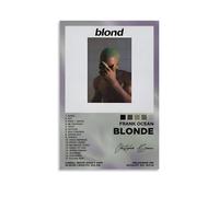 Frank Ocean BlondeArt - Pintura decorativa impermeable y resistente a las manchas, sala de estar, estudio, cafetería, pintura de pared, instalación gratuita, fácil de limpiar, opción de regalo