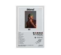 Frank Ocean - Póster rubio, portada de álbum de música a la moda, lienzo para decoración de pared, 20 x 30 cm, estilo 1