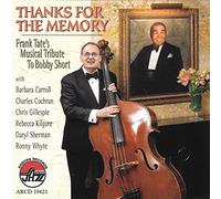 Frank Tate - Thanks for the Memory - tribute to Bobby Short