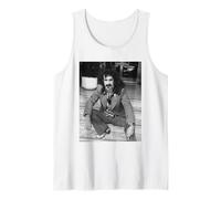 Frank Zappa en Londres 10 años de la Gira de Las Madres 1974 Camiseta sin Mangas