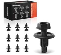 Frankberg 10 clips de fijación para asiento de rueda compatible con CRX III EG EH CRX II ED EE Civic V Hatchback EG Civic V Coupe EJ Civic IV Hatchback EC ED EE EF Replace # 17350