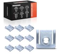 Frankberg 10 clips de fijación para la protección del motor, compatible con A2 8Z0 A4 8E2 A4 8D2 A4 Avant 8E5 A6 Avant 4F5 Pas.s.a.t Variant 3B5 Pas.s.a.t 3B3 Replace# 25227