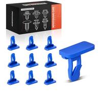 Frankberg 10 clips de fijación para parachoques y guardabarros compatibles con Yaris P13 C-HR X1 Prius W3 Prius Liftback W2 C.o.r.o.l.l.a E12 H.i.l.u.x VII Pick-up N1 N2 N3 Replace# 21016