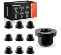 Frankberg 10 clips de fijación, remaches de expansión, carcasa para rueda compatible con 1 E81 3 Compact E46 Serie 3 Touring E91 Serie 3 Touring E46 Serie 3 E46 Replace # 21431