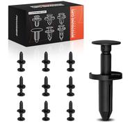 Frankberg 10 clips de fijación, remaches de expansión, revestimiento interior, parachoques, compatible con Sebring JS Grand Cherokee IV WK WK2 300 C LE LX 300 C Touring Replace # 6504521