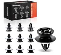 Frankberg 10 clips de fijación, revestimiento interior de puerta, compatible con Golf VI 5K1 Golf V 1K1 Polo 9A 9N Golf VI Variant AJ5 A4 Avant 8K5 Replace # 8E0868243-10