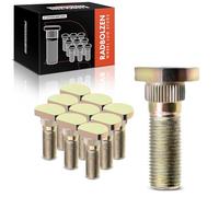 Frankberg 10 pernos de rueda trasera compatibles con FX G20 i30 100 NX Cube, Juke, Almera, Primera, Qashqai +2 I X-Trail 1990