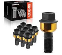 Frankberg 10 tornillos de rueda Tornillo de rueda WHT006978 | Compatible con: 911 Targa 997, 911 Speedster 991, 911 991, B.o.x.s.t.e.r 987, B.o.x.s.t.e.r 981, P.A.N.A.M.E.R.A 971
