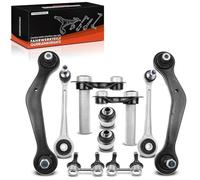 Frankberg 10x Bracci di controllo Barre di accoppiamento Cuscinetto integrale Trasera Compatible con X5 E53 3.0d 3.0i 4.4i 4.6is 4.8is 2000-2006 Sustituir# 33326770859