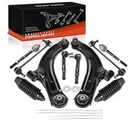 Frankberg 10x Brazo transversal Eje delantero Compatible con Cube Z12 NV200 Furgoneta NV200/Evalia Bus Tiida Compacto C11 Tiida Berlina SC11 Replace# 54500EL000