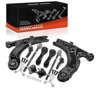 Frankberg 10x Juego de brazos transversales Delantero Compatible con A3 Leon Toledo O.c.t.a.v.i.a I B.o.r.a Golf IV Variantee Replace# 1J0407151B 1J0407151C
