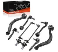 Frankberg 10x Juego de brazos transversales Delantero Compatible con X5 E53 3.0d 3.0i 4.4i 4.6is 4.8is 2.9L-4.8L 2000-2006 Replace# 31126769717, 31126760275