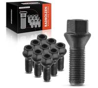 Frankberg 10x Perno de rueda Tornillo de rueda Delantero Trasero M14x1.5 Compatible con Serie 7 E65 E66 E67 X3 E83 Todos los Motores 2001-2011 36136781152