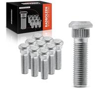 Frankberg 10x Perno de rueda Tornillo de rueda M12x1.5 Compatible con Grand Voyager V Sebring Avenger Caliber Journey Compass Patriot 2006-Hoy 6508707AA