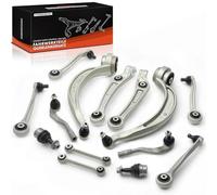 Frankberg 14x Juego de brazos transversales Parte delantera izquierda Derecha Compatible con A4 8K2 1.8L-3.2L 2009-2011 Q5 8RB 2.0L 3.0L 3.2L 2009-2011 A5 8T3 1.8L-4.2L 2009-2011 Replace# 8K0407693F