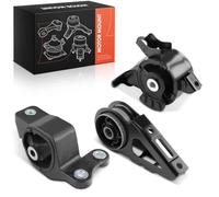 Frankberg 1x Cojinete de transmisión + 2x Soportes del Motor Compatible con J.a.z.z II GD G.E2 G.E3 1.2i-DSi 1.3i-DSi 1.4iDSi 2002-2008 Replace# 50810-SAA-982,50805SLNA01