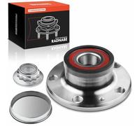 Frankberg 1x Kit de rodamientos de ruedas Eje trasero Compatible con A1 A2 Cordoba Ibiza III Ibiza IV Fabia I Fabia II Fox Polo 1999-2021 6Q0598611
