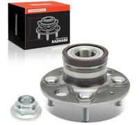 Frankberg 1x Kit de rodamientos de ruedas Eje trasero para Jazz II GD G.E2 G.E3 1.2L 1.3L 2002-2008 28BWK19B