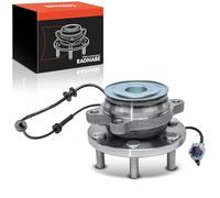 Frankberg 1x Kit de rodamientos de ruedas Frente con ABS Sensor Compatible con NP300 Navara D40 2.5 dCi 2005-2013 NP300 Navara Camión de plataforma/Chasis D40 2.5 dCi 2010-2015 Sustituir# 515064