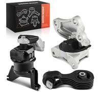 Frankberg 1x Soporte del Motor + 1x Cojinete de soporte de par + 1x Cojinete de transmisión Compatible con Civic IX Berlina FB 1.8 1.6 2011-2016 Replace# EM-7116,A65021