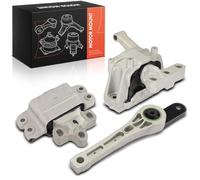 Frankberg 1x Soporte del Motor + 1x Soporte de la transmisión + 1x Soporte de par Motor Compatible con Q3 8UB 8UG Alhambr.a 710 711 Shara.n 7N1 7N2 Tigua.n 5N Tigua.n Van 5N Replace# 1K0199555R