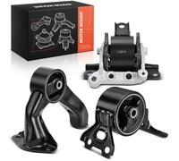 Frankberg 1x Soporte del Motor con Soporte + 1x Soporte del Motor + 1x Cojinete de transmisión Compatible con Lancer VIII Sportback CXA 1.8 Outlandel II CWW 2.0 Lancer VIII CYA CZA 1.8 EM-3134