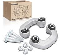 Frankberg 2 barras estabilizadoras para eje delantero compatible con A4 Avant 8D5 B5 1.6L-2.8L 1994-2001 A6 4B2 C5 1.8L-4.2L 1997-2005 P.a.s.s.a.t 3B2 1.6L-2.8L 1996-20000 Reemplazo # 4D0411317G