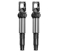 Frankberg 2 bobinas de encendido de gasolina compatibles con 3 E46 E90 E91 E92 E93 2000-2013 1er E81 E82 E87 E88 F20 2004-2020 5er E39 E60 E61 2002-2002 17 M .ni 2006-2016 X1 X3 X5 Z4 Replace#