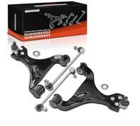 Frankberg 2 brazos de suspensión + 2 barras acopladoras delanteras compatibles con Vito/Mixto Kasten W639 119-120 2.1L-3.7L 2003-2014 Vito Bus W639 119-120 2.1L-3.7L 2003-2014 Replace# 639322 00189