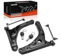 Frankberg 2 brazos de suspensión + 2 barras de acoplamiento + 2 x articulaciones de soporte compatibles con Transit Bus FB FC FD FS FZ Transit Kasten FA Replace# 6C113A053FA,6C113A053FB