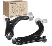 Frankberg 2 brazos de suspensión delanteros compatibles con Fiesta V JD JH 1.2L-2.0L 2001-2008 Fiesta V Van 1.3L-1.6L 2003-2010 Fusion JU 1.2L-1.6L 2002-2012 2 DY 1.2L-1.6L 2003-2003-20012 07 Replace