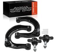 Frankberg 2 brazos de suspensión y articulación de suspensión + 2 articulaciones de suspensión delantera izquierda derecha inferior superior compatible con Sonata V NF 2.4 3.3 2005-2010 Replace