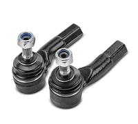 Frankberg 2 cabezales de barra de acoplamiento eje delantero compatible con Polo Classic 6KV2 1995-2002 C.a.d.y II MPV 9K9B 1995-2004 Cordoba 6K1 6K2 1993-2002 Ibiza II 6K1 1993-2002 Replace# 42281 1