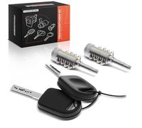 Frankberg 2 cerraduras cilíndricas para puerta con llave, parte delantera izquierda y derecha, compatible con MAN TGA TGL TGM TGS TGX Replace # 81626416097