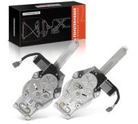 Frankberg 2 elevalunas eléctricos con motor trasero izquierdo y derecho, 2 pines, compatible con 3 E36 316-328 tricuerpo Touring E36 316-328 Kombi Replace# 51348119775