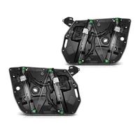 Frankberg 2 elevalunas eléctricos sin motor con placa de atornillado delantero izquierdo y derecho, compatible con GLC X253 220-350 A.M.G 43 SUV Replace# 2537206403 380429