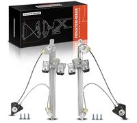 Frankberg 2 elevalunas eléctricos sin motor, parte trasera izquierda y derecha, 4/5 puertas, compatible con Altea 5P1 Altea XL 5P5 5P8 Toledo III 5P2, repuesto # 5P0839461A